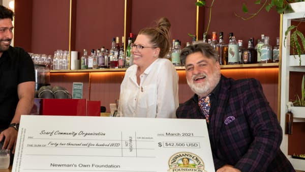 Matt Preston and Newman's Own Foundation support Scarf