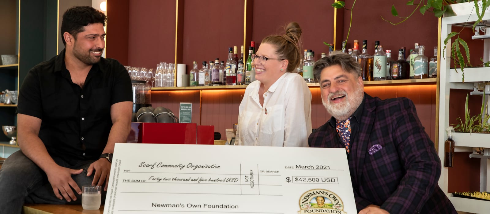 Matt Preston and Newman's Own Foundation support Scarf