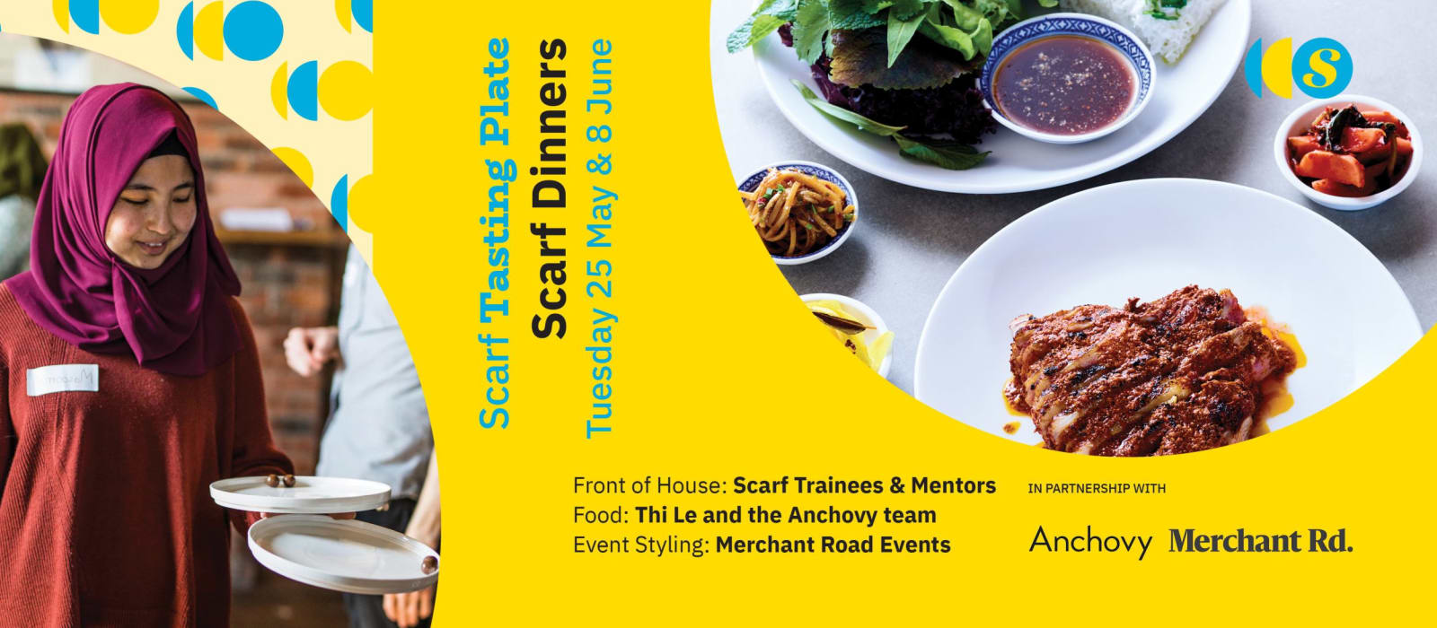 Scarf Dinners are back!