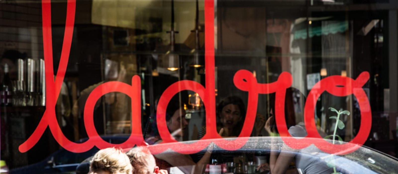 Scarf is popping up at Ladro